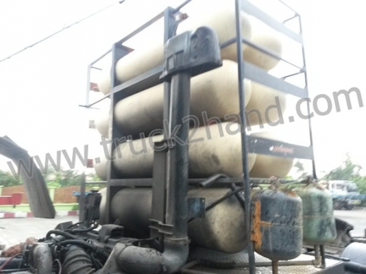 รถหัวลาก MITSUBISHI รุ่นFN527Mเทอร์โบ ติดCNG 2เพลา