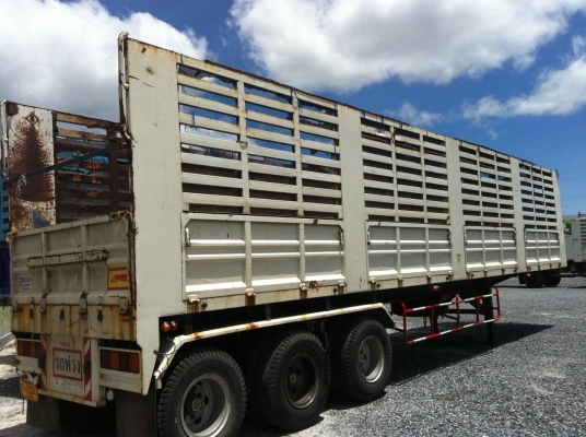 หาง 3 เพลา คอกสูง 12.50 เมตร