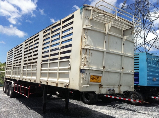 หาง 3 เพลา คอกสูง 12.50 เมตร