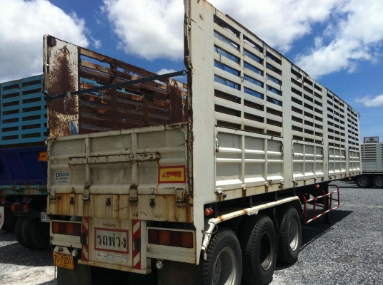 หาง 3 เพลา คอกสูง 12.50 เมตร