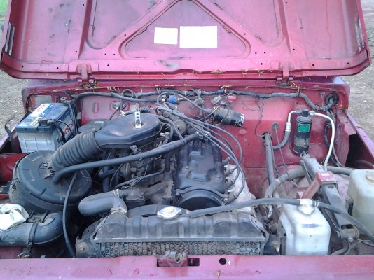 SUZUKI 4x4 แคริเบียนตู้ปลา 1.3 กินแก้ส สภาพพร้อมใช้  ภาษีเต็ม