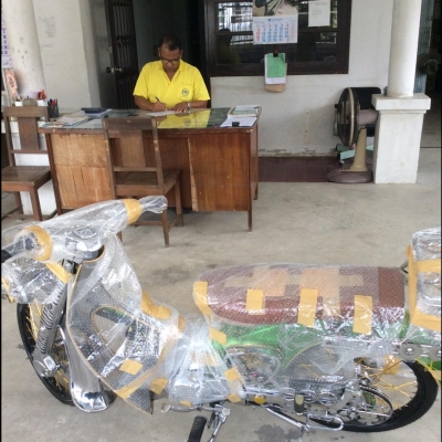 ปิดการขาย HONDA C 100 จัดส่งให้เรียบร้อยแล้วนะครับ  ขอบคุณพี่ วัชระพล จาดจังหวัด สุราษฎร์ธานี มาก ๆ ครับที่ไว้วางใจ