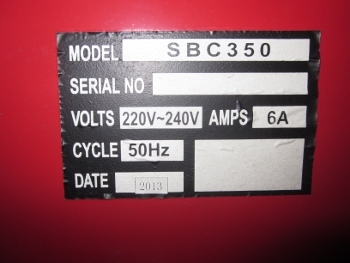 ขาย - ตู้พ่นทราย (ของใหม่) แบบมีถังเก็บ นำเข้าจากนอก CATZ: SCB 350