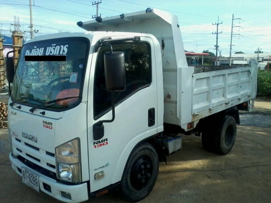 Isuzu NPR 130 แรงปี 54 กระบะดั้มยาว 3 ม.