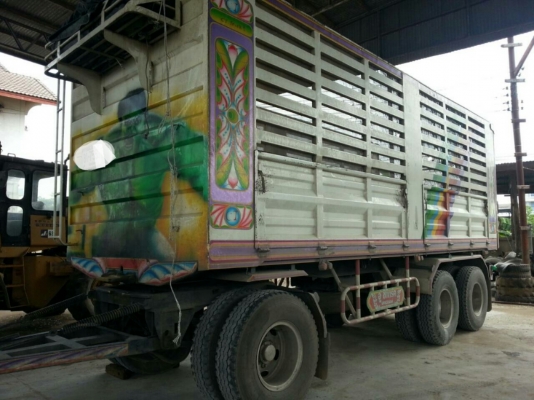 ขายรถISUZU 360HP ปี 52 ดั๊มเกษตร แม่-ลูก