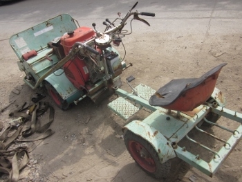 ขาย - รถตัดหญ้า ตีหญ้าสูง แบบนั่งขับ BARONESS : KH 95 ขนาด 9.5 แรง