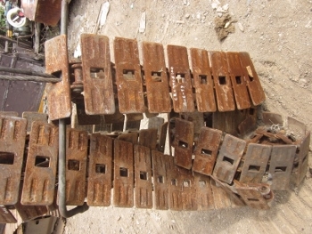 ขาย - แทรคเหล็ก 2 เส้น สำหรับรถขุด แบคโฮ PC 15-30 มือสองญี่ปุ่น