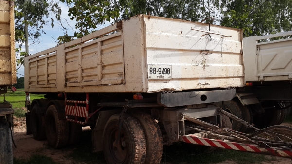 ขายด่วนลูกพ่วงดั้มสามเพลายัดสภาพช่วงล่างคัชซีสวยสุดๆราคาโคตรถูกเลยโทร0843923995