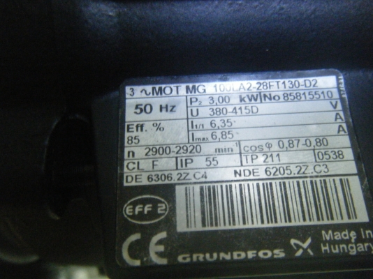 ปั๊มน้ำระบบบูสเตอร์ ยี่ห้อ grundfos สวยๆๆพร้อมใช้งาน ปั๊มน้ำระบบบูสเตอร์ ยี่ห้อ grundfos สวยๆๆพร้อมใช้งาน