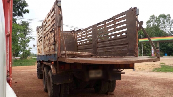 ขายรถบรรทุกสิบล้อดัมพ์ Mitsubishi MA เครื่อง  6D16 turbo - 220 แรง เบรคใหญ่ ทะเบียนพร้อม