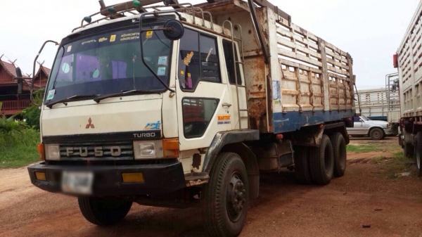 ขายรถบรรทุกสิบล้อดัมพ์ Mitsubishi MA เครื่อง  6D16 turbo - 220 แรง เบรคใหญ่ ทะเบียนพร้อม