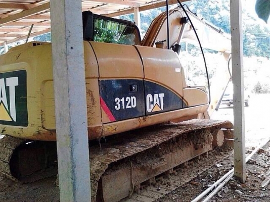 CAT312D ใช้8พันกว่าชั่วโมง รถสวย...เดิมๆ