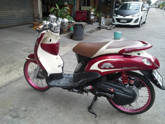 Fino ปี 55 สีแดง เลือดหมู เกย์แยก เครื่องเดิม แน่นๆ เอกสารครบ ราคา