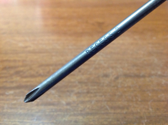 ขายไขควงแฉกเป็นก๊อกแก๊ก Vintage Witherby No.7547 Germany 9"