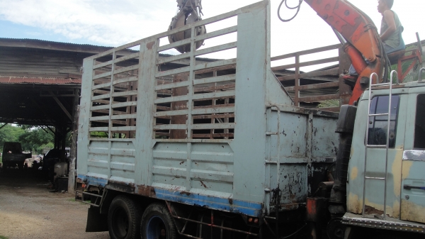 10ล้อ JCM หัว ROCKY พร้อมเฮี๊ยบ3ตัน สวยพร้อมใช้ ราคาถูก