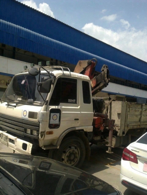 Nissan CWA-12M ปี 37 ติดเฮี๊ยบ 6 ตัน 2 เพลา สภาพสวย เครื่อง HO7C