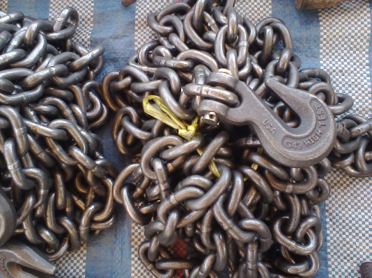 โซ่ USA  ตะขอ 2  ข้างยาว  6  เมตร