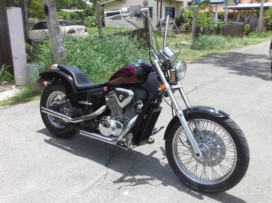 ขาย Honda Steed400cc.ทะเบียนชุดโอนครบ เครื่องแน่นพร้อมออกทริป