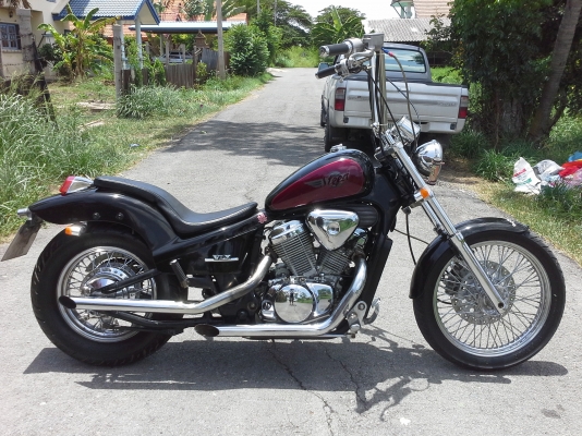 ขาย Honda Steed400cc.ทะเบียนชุดโอนครบ เครื่องแน่นพร้อมออกทริป