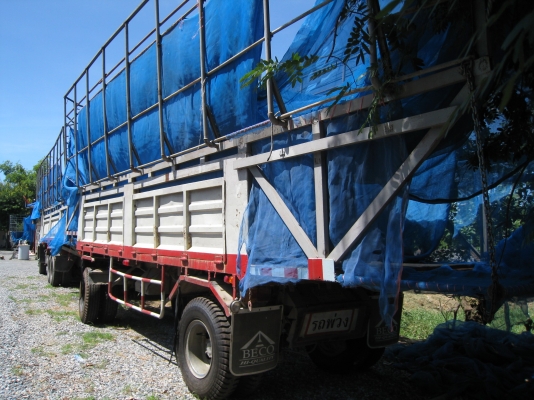 ขายรถพ่วงแกลบดั๊ม 18 ล้อ Hino 3 ใบปัด EP100 เทอร์โบ 320 แรง