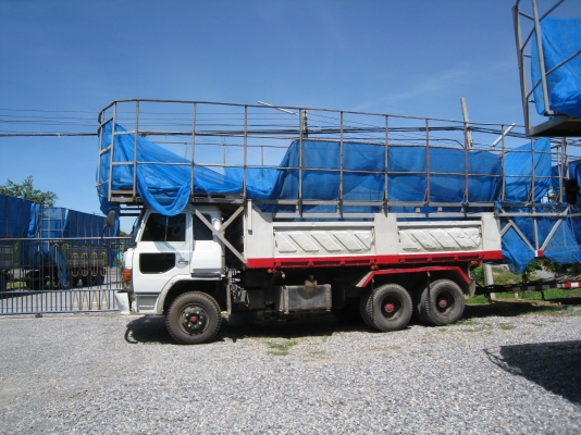 ขายรถพ่วงแกลบดั๊ม 18 ล้อ Hino 3 ใบปัด EP100 เทอร์โบ 320 แรง