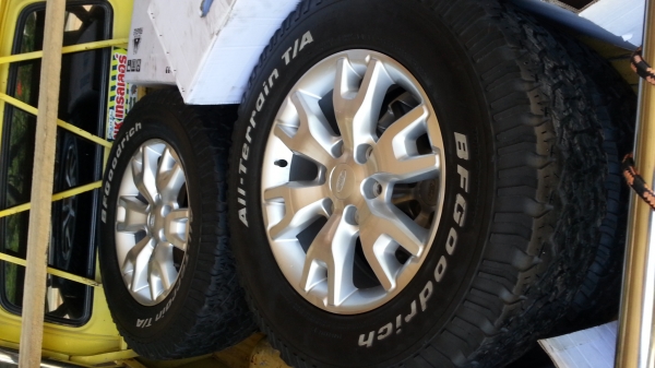 ล้อแม็คเดิมฟอร์ดแรนเจอร์ ขอบ 18 พร้อมยาง BF285/65R18