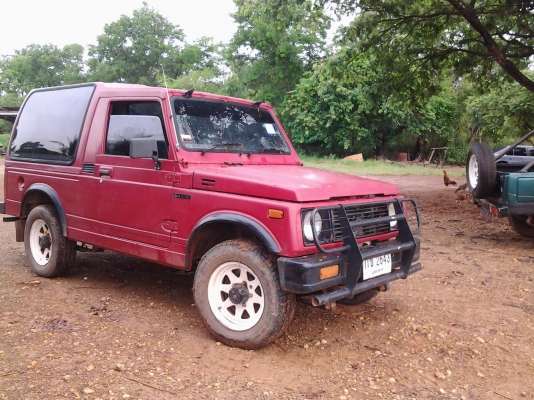 SUZUKI 4x4 แคริเบียนตู้ปลา 1.3 กินแก้ส สภาพพร้อมใช้ มัดจำ 5000 จาก ทนายป๊ะ เมืองชุมแพครับ