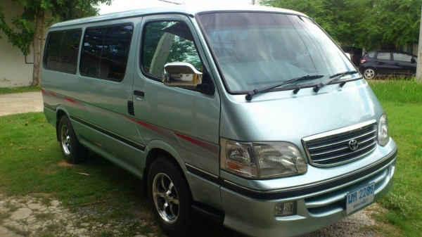 ขายรถตู้ปี44โตโยต้าหัวจรวจ สภาพเดิม เครื่องดีเซล สภาพพร้อมใช้งานแอร์เย็น ขายรถตู้ปี44โตโยต้าหัวจรวจ สภาพเดิม เครื่องดีเซล สภาพพร้อมใช้งานแอร์เย็น