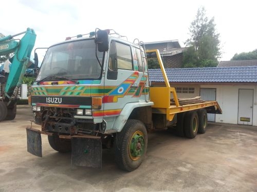 ขาย10ล้อ ISUZU FXZ23NFY  2เพลา ท้ายลาด 240แรง