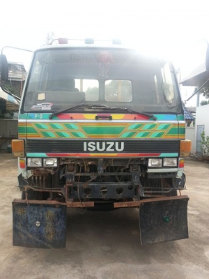 ขาย10ล้อ ISUZU FXZ23NFY  2เพลา ท้ายลาด 240แรง
