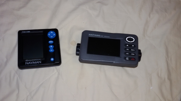 ซาวเดอร์รุ่นFish4380กับจีพีเอส รุ่น  Hgp330