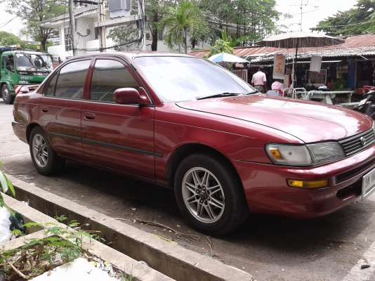 ขายtoyota ee101 รถบ้าน พร้อมใช้ แก๊ส+น้ำมันออร์โต้ เกียร์ธรรมดา ราคาต่อลองใด้ 086-5414120 อั๋น