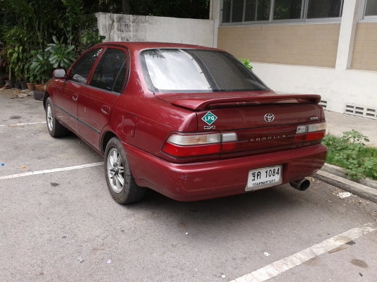 ขายtoyota ee101 รถบ้าน พร้อมใช้ แก๊ส+น้ำมันออร์โต้ เกียร์ธรรมดา ราคาต่อลองใด้ 086-5414120 อั๋น