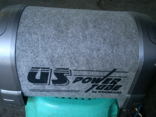 ลำโพง KENWOOD Subwoofer มี Power ในตัว มือสองญี่ปุ่น