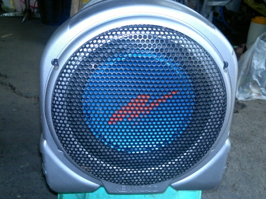 ลำโพง KENWOOD Subwoofer มี Power ในตัว มือสองญี่ปุ่น