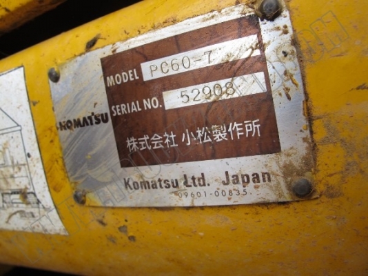 รถแบคโฮ KOMATSU PC 60-7