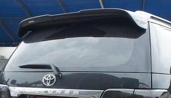 Spoilerฝากระโปรงท้าย Fortuner TRD Sportivo 4 สีดำพร้อมใช้งาน
