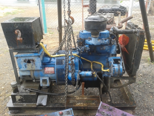 ขายเครื่องปั่นไฟ Perkins 3 สูบ ไดร์ LELOY 20 KW ติดได้ดี