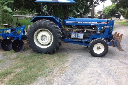 รถไถ ฟอร์ต 6610 S รถสวยเนี๊ยบ มีใบดันหน้าและ ผาน ๗.