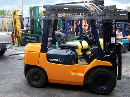 ขายรถ โฟล์คลิฟท์ TOYOTA รุ่น 7-FD25