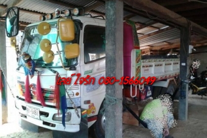 ***ขายแล้วครับขอบคุณ Truck2hand ขาย6ล้อดั้มสวยๆ HINO MEGA FC4JEPA JO5C 150HP EURO2 ปี47 เครื่องเดิมเกียร์เดิม JO5C 150แรง แน่นๆ แรงๆ ไม่มีเยิ้ม ช่วงล่างเดิมใหญ่คัสซีสวยเดิมๆไม่มีผุ กระบะดั้มเหล็ก5ตันยิงหน้า3.70ม.สภาพสวยพื้นดีข้างสวย หัวเก๋งเดิมๆ สวยๆภายใน