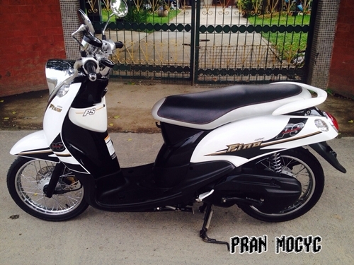 ขายfino ลายps สีขาวดำ ปี2556 ไมล์9000โล