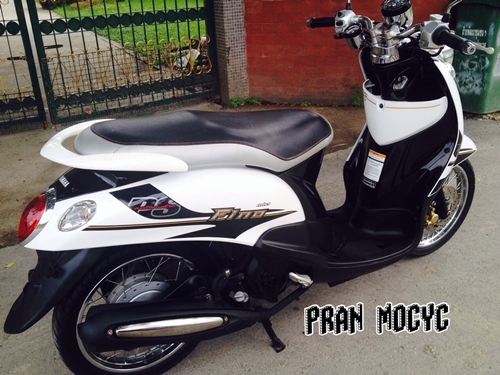 ขายfino ลายps สีขาวดำ ปี2556 ไมล์9000โล ขายfino ลายps สีขาวดำ ปี2556 ไมล์9000โล