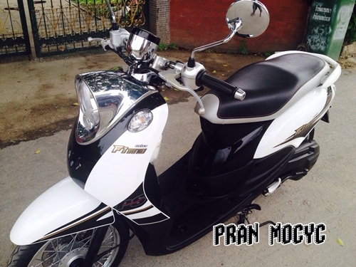 ขายfino ลายps สีขาวดำ ปี2556 ไมล์9000โล ขายfino ลายps สีขาวดำ ปี2556 ไมล์9000โล