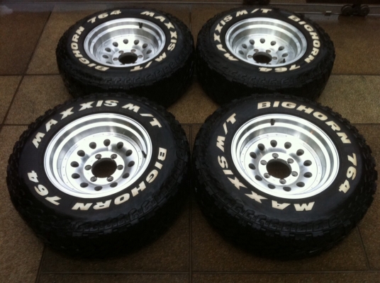 ขายล้อหยดน้ำ 16 พร้อมยาง mud สวย โหด