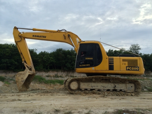 KOMATSU PC200-6 ซีเรียล 96970 ไฟฟ้าครบ เล่มทะเบียน