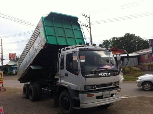 ###ISUZU DECA. 270 Hp ดัมพ์อลูมิเนียมสวยๆเดิมๆบางๆ (ทีมงานรถคุณภาพ)