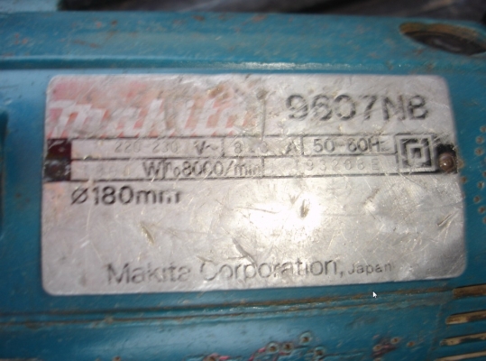 ขายเหมาเครื่องเจียร์ Makita 7 นิ้ว รุ่น 9607NB
