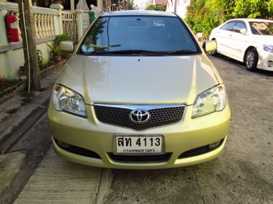 SOLUNA VIOS 1.5 E  A/T IVORY 2006 โฉม vios ปี03-06