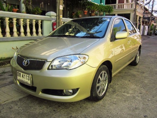 SOLUNA VIOS 1.5 E  A/T IVORY 2006 โฉม vios ปี03-06
